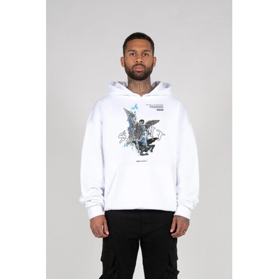 Urban Classics Суичър SAINT V. 1 x Heavy Hoody Oversized Essentials V. 4 white XXLUB-MJG11444-00220 - Бял, размер XL