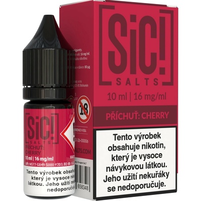 Sic!Salts Cherry 10 ml 16 mg