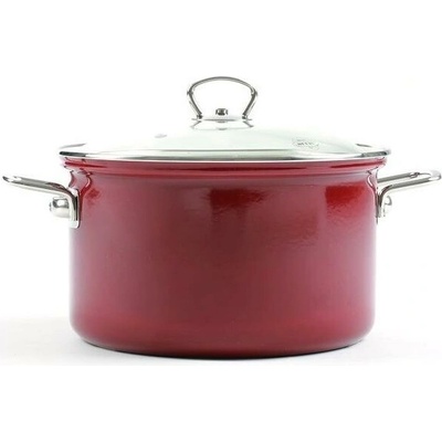 Belis Smaltovaný hrnec se skleněnou poklicí Eco-Ceramic 16 cm 2 l