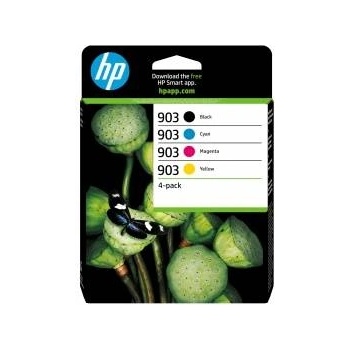 HP Compaq HP 903 4-Pack CMYK(4) Original Combo Ink Cartridge - 6ZC73AE#LS1