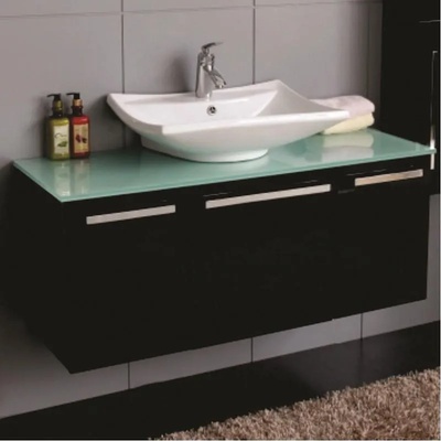 Inter Ceramic Конзолен PVC шкаф ICP 12045 3/3 с умивалник, 120x50x45см (12045 1/4)
