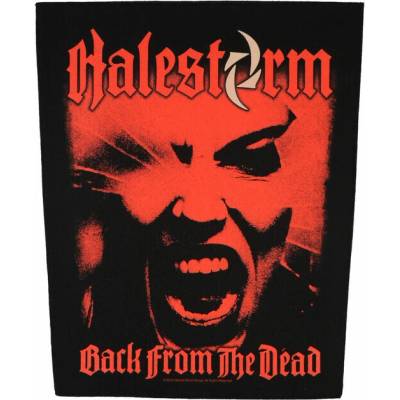 velká nášivka HALESTORM - BACK FROM THE DEAD - RAZAMATAZ - BP1279