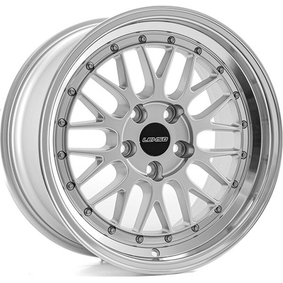 LENSO XLM 8,5x17 4x100 ET30 gloss silver polished
