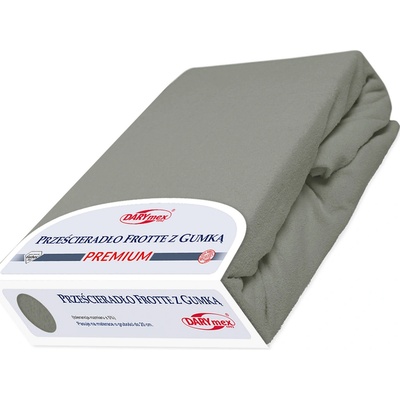 Darymex froté prestieradlo Premium sivé 110X200