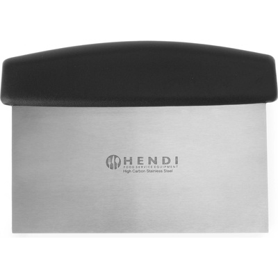 Nůž na těsto 150x110 mm | HENDI, 855751 inox;černý