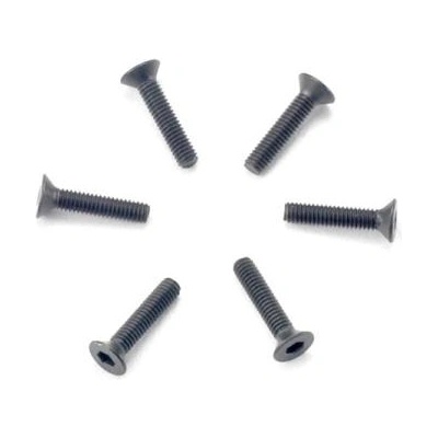 Traxxas винт с вътрешен шестостен M2.5x12mm с потъваща глава (6)