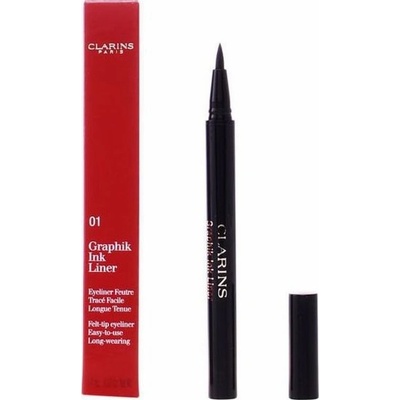 Clarins dlouhotrvající oční linky Graphic Ink Liner 01 Intense Black 0,4 ml