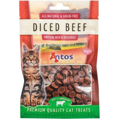 Antos Cat treats hovädzie valčeky 50 g