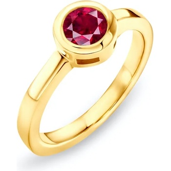 Image 1 of SAVICKI Годежен пръстен savicki: злато, рубин