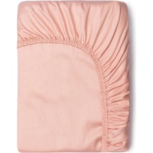 HIP Ružová elastická plachta z bavlneného saténu 160x200