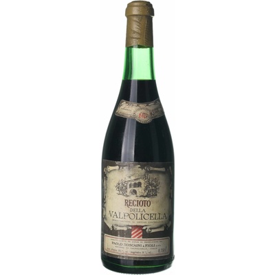 Boscaini Paolo e Figli Recioto della Valpolicella suché červené 1977 0,75 l (holá láhev)
