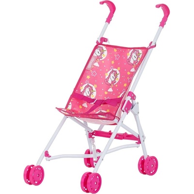 Chipolino Количка за кукли Chipolino - Лили, еднорози (KZKLL02403UN)