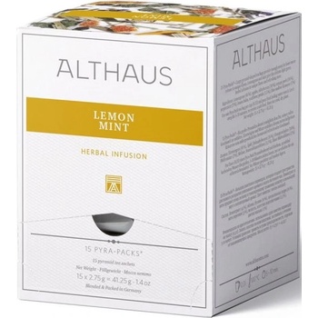 Althaus билков чай лимонова мента Pyra Pack 15x2.75g