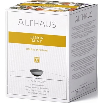 Althaus билков чай лимонова мента Pyra Pack 15x2.75g