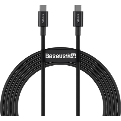 Baseus CATYS-C01 Superior Fast Charging Datový USB-C - USB-C 100W, 2m, černý