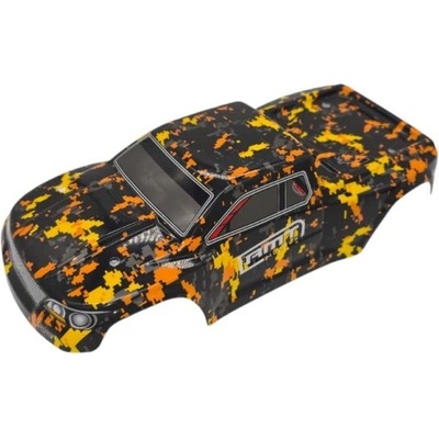 IQ models Karoserie pro model TwinRaptor od RMT černo/ oranžová