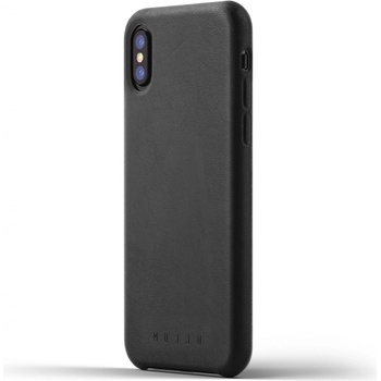Pouzdro MUJJO - Full Leather Case iPhone X černé