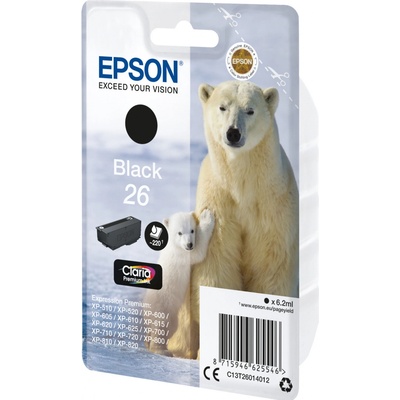 Epson 26 Black - originálny