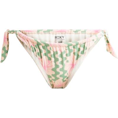 Roxy Дамско бикини долнище Roxy Women's Hibiscus Daze Ties Moderate Bikini bottom - Basil Party Waves Yw - размер XXL (150-4904-0116)