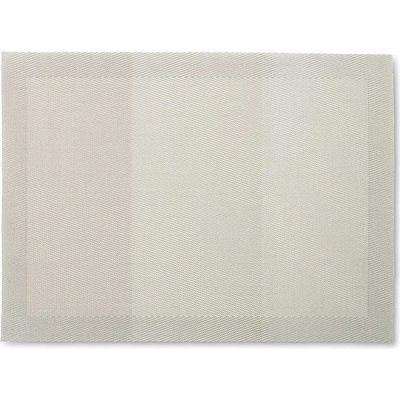 KELA prostírání Nica 70%PE/30%PET stříbrně šedá 45,0x33,0cm KL-12829