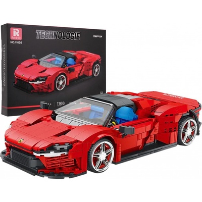 Ramiz Sada kostek červených sportovních aut 1168e ks
