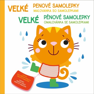 Veľké penové samolepky Medvedík