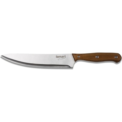 Lamart Кухненски нож Lamart LT2086, 12 см, месарски, неръждаема стомана, тъмнокафяв (LT2089)