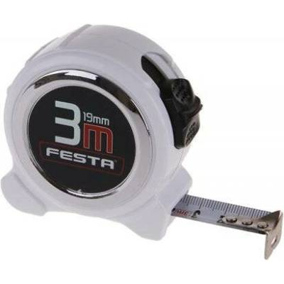Levior Svinovací metr FESTA 3mx19mm Bílý