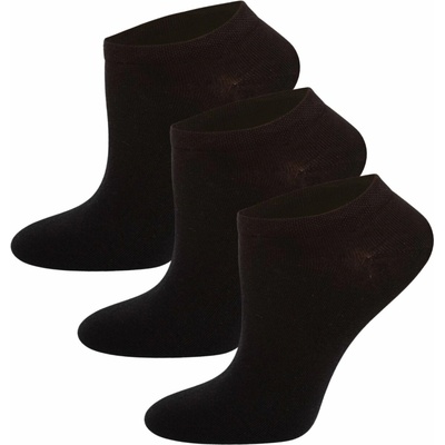 Italian Fashion 3 PACK M02 bavlna Čierna