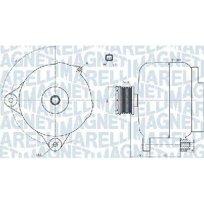 Generátor MAGNETI MARELLI 063731876010