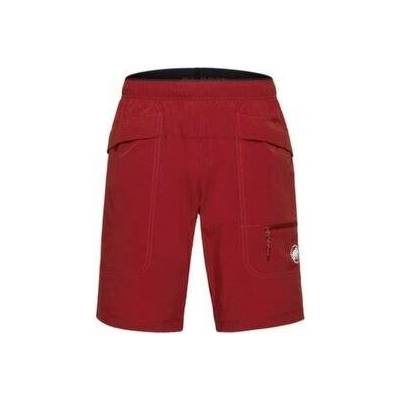 Mammut SENDER CLIMBING SHORTS MEN 3818 dark mammut red červená