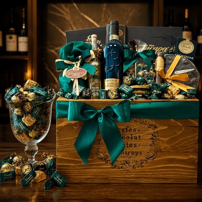 Luxusný darčekový kôš Special luxury gift