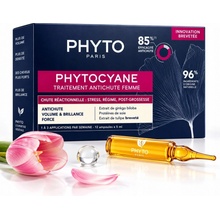 Phyto Phytocyane Women Treatment pre podporu rastu a proti vypadávaniu vlasov 12 x 5 ml