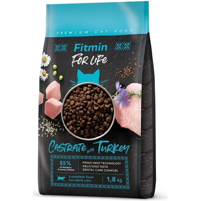Fitmin Cat For Life Castrate Turkey 1,8 kg