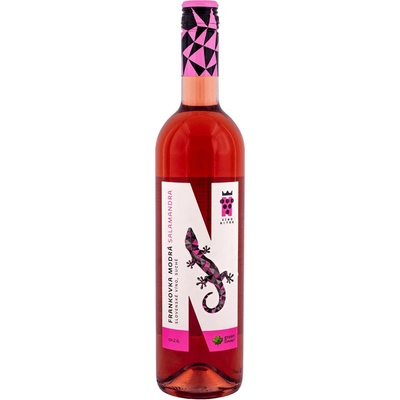 Víno Nitra Salamandra Frankovka Modrá Rosé Suché 12% 0,75 l (čistá fľaša)