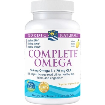 Nordic Naturals Complete Omega 565 mg [60 Гел капсули] Лимон