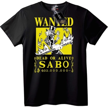 NOONEBRAND Тениска Търсен Sabo Аниме - S, Black
