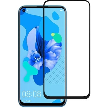 3D Стъклен Протектор Huawei Nova 5T Tempered Glass Full Glue Black