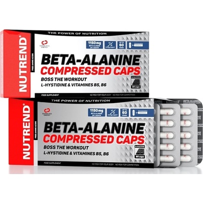 NUTREND Beta-Alanine Compressed 90 kapsúl