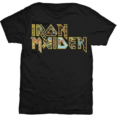 Iron Maiden Eddie Logo Black XL Риза (IMTEE45MB04)