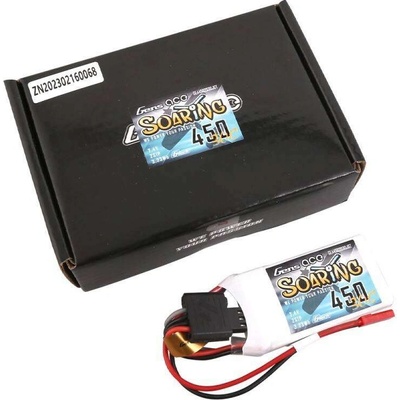 Gens ace G-Tech Soaring 450mAh 7,4V 30C 2S1P Lipo batéria so zástrčkou JST-SYP