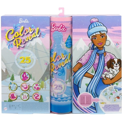 Barbie Color Reveal Adventný kalendár HBT74