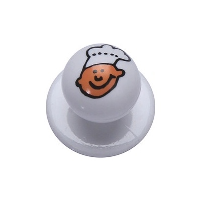 KARLOWSKY Knoflíky Chef, 12 kusů / balení Farba: Biela