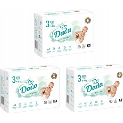 Dada Pure Care 3 MIDI 4-9 kg 40 ks