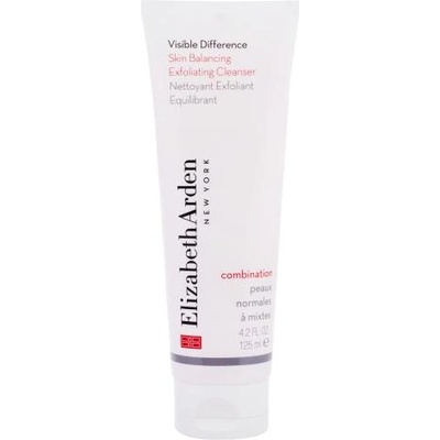 Elizabeth Arden Visible Difference Skin Balancing Cleanser Ексфолиант Смесена кожа 125 ml за жени