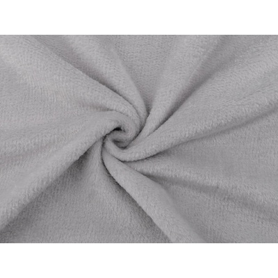 Wellsoft minky oboustranné/flanel samet fleece Barva: 9 (6) šedá najsvetlejšia