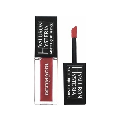 Dermacol Hyaluron Hysteria Matte Liquid Lipstick tekutá rtěnka s matujícím účinkem No.08 4,5 ml