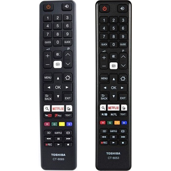 Toshiba ct-8053, rc48121, rc48122 - оригинален дистанционен контрол (ct-8053, rc48121, rc48122)