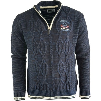 Carisma svetr pánský 7804 véčko tmavě modrá