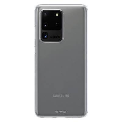 Оригинален кейс за Samsung Galaxy S20 Ultra - Samsung Protective Clear Cover EF-QG988TT (прозрачен) (EF-QG988TTEGEU)